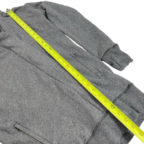 Lululemon Wrap Up Gray Heathered Speckled Hooded Jacket Size 4
