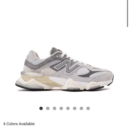 New Balance  Gray and Cream Athletic Shoes