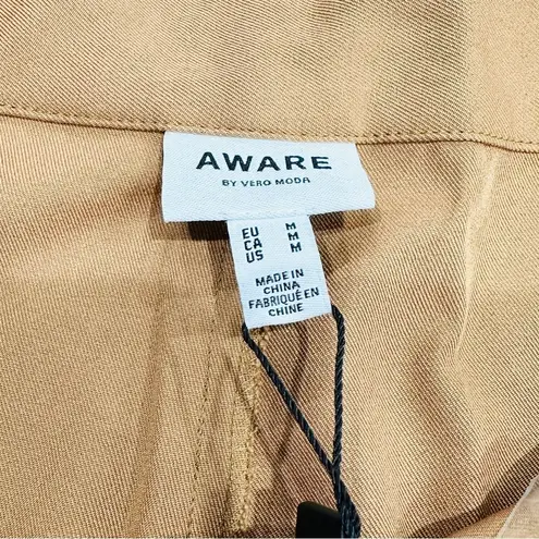 VERO MODA NWT Aware Yellow Ochre/Marigold Button Cuff Pant Mabel NW Ankle Pants