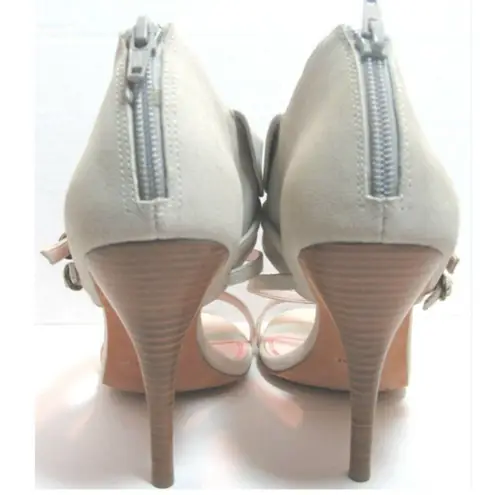 Plenty By Tracy Reese 'Zac' Suede Ivory 4.5" Heels