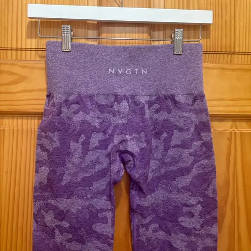 NVGTN Size Small Purple Camouflage High