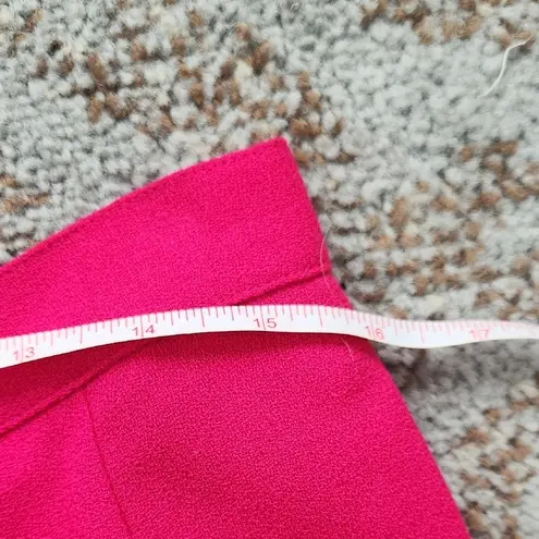 Vintage Kasper for A.S.L. Wool Blazer Skirt Suit Set Hot Pink 14