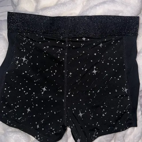 Nike Sparkly galaxy  pro shorts