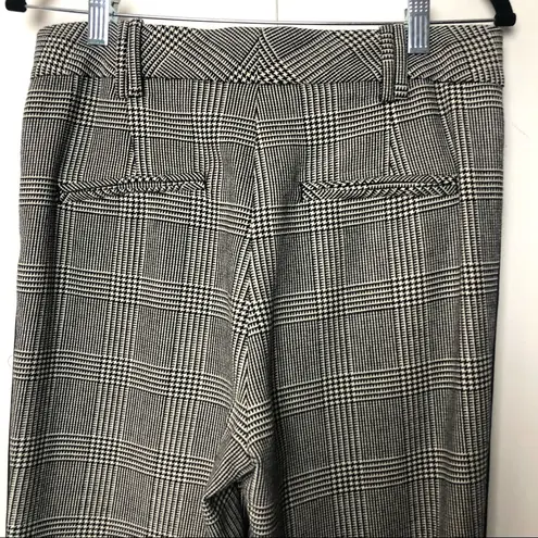 The Kooples Loose Fit Houndstooth Trousers with Side Logo Detail