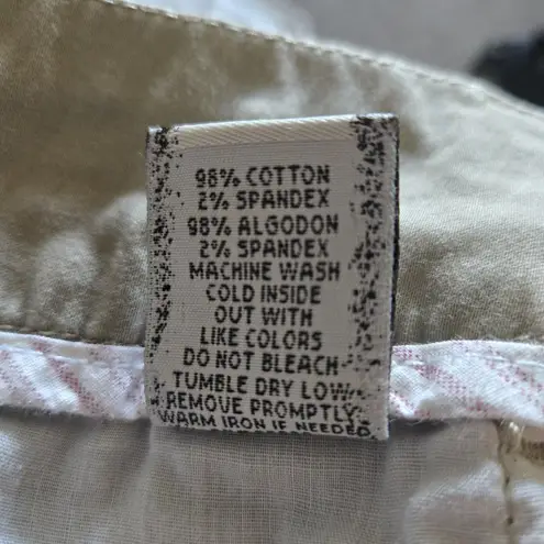 BKE Casuals Serena Pants Size 27 Tan Flare Slacks Stretch Low Rise Y2K Jeans