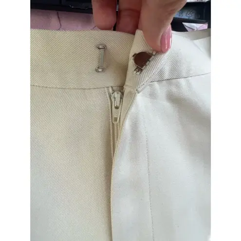 Ralph Lauren Lauren  Tan Wide Leg Silk Trouser Pants Size 12P