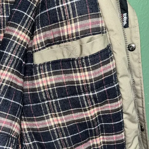 Vintage Totes Tan Puffer Jacket with Insulated Design Unisex Ski Jacket Size L