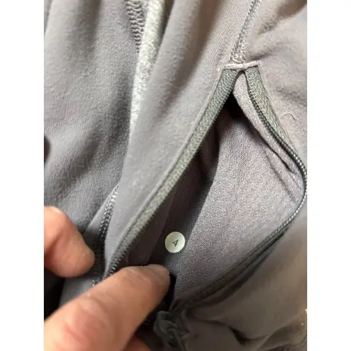 Lululemon Womens Gray Hooded Long Jacket Size 4