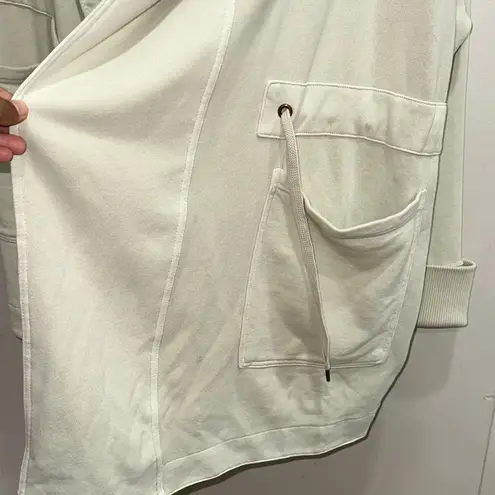 Free People   light mint Hooded Blazer