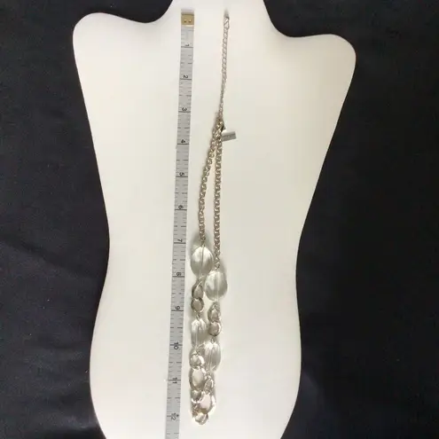 Lane Bryant  Silver Crystal Necklace