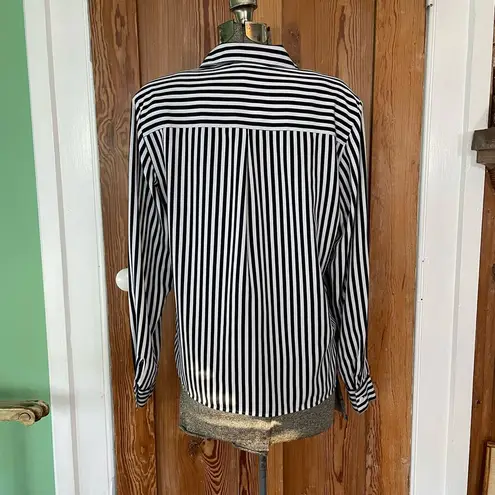 Vintage Yves St. Clair Stripe Button Up Blouse