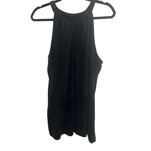 Torrid ✨ Black Cupro Knit High Twist Keyhole High Neck Sz 1 Tank✨