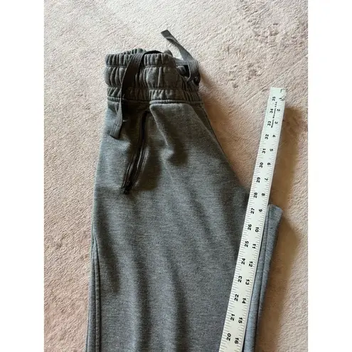 Athleta  Womens Bounce Jogger Heather Gray Zip Pockets Size Small