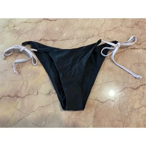 MORE TO COME Fiorella Bikini Bottoms in Black Small New Womens Swimsuit