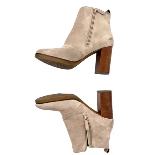 Cole Haan  | 10 | Glendale Bootie Suede Heeled Boot Heel Women's - Image 2