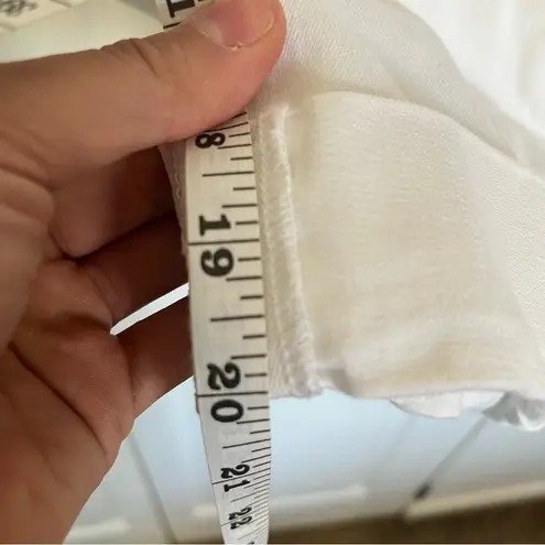 NYDJ White Lift Tuck Crop Denim Jeans Size 4