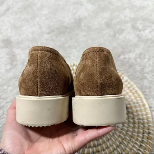 Paul Green Women’s Sadie Loafer Slip On Shoes Casual in Toffee Nut Suede 7.5