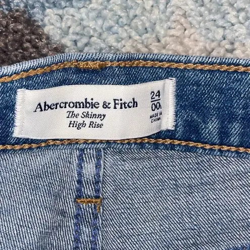 Abercrombie & Fitch ABERCOMBIE & FITCH the skinny high rise size 24 / 00L