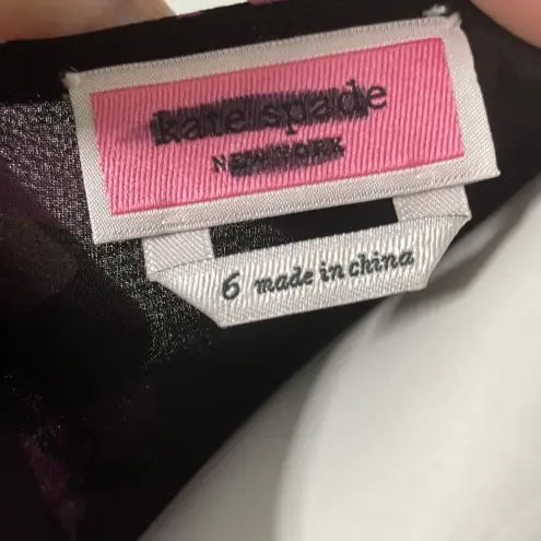 Kate Spade  Floral Chiffon Shell Top