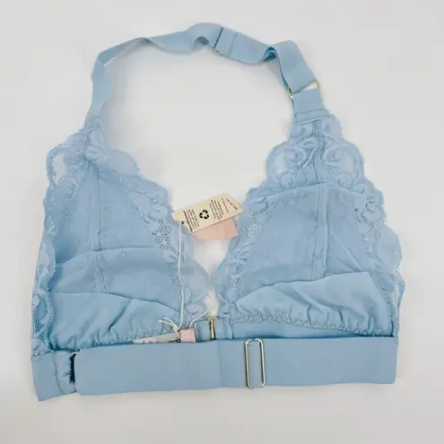 Free People  x We are HAH French Blue Groupie Bralette NWT Medium