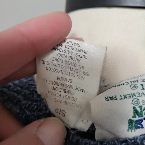 Northern Reflections Vintage 90s blue cropped cardigan size small