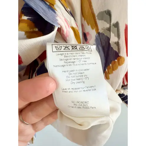 Sézane Sezane | NWT Palerme Dress in Ikat Rainbow | Sz 34 / US Sz 2