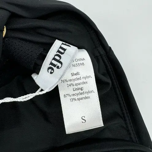 ANDIE Swim The Asbury One Piece Black Swimsuit New Sz Small