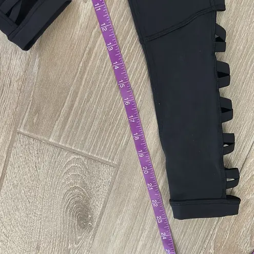 CALIA Leggings with Side Cutouts Black Size XS