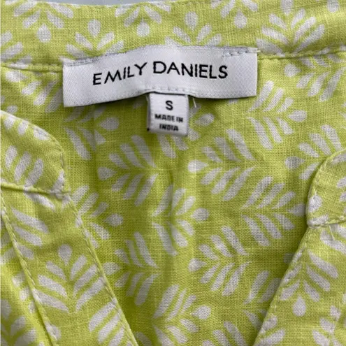 Emily Daniels Tank Top Size Small Celery Green NWT