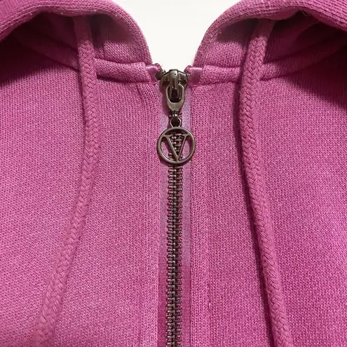 Victoria's Secret Victoria’s Secret Lounge Cropped Hoodie (L) & Sweatshort Set (M) Raspberry Pink