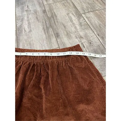 American Eagle  High Rise Corduroy Skirt Size Medium