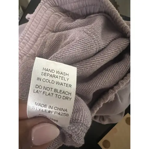 Fate Purple Wide Leg Activewear Sweatpants Size Small Pockets Streetwear Boho