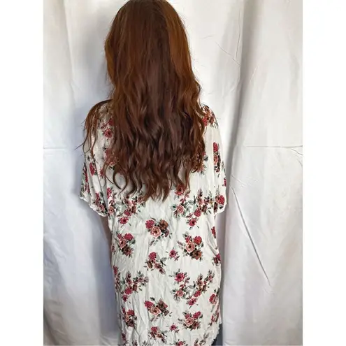 Carole Christian Kimono/Shrug White Size L