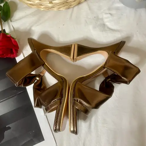 Mata Shoes NEW Bronze Heels