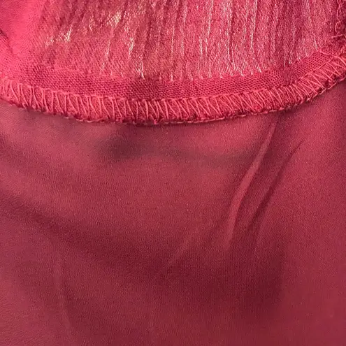 Lulus Women's Heart of Marigold Burgundy Wrap
Maxi Dress M Red