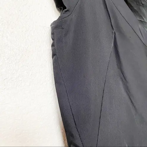 French Connection Scoopneck Bell Skirt Black Dress Size 4