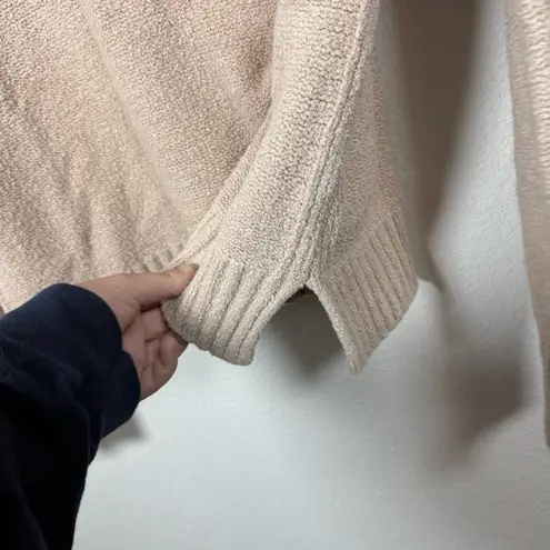 Club Monaco Women’s Boucle Relaxed Fit Hoodie in Light Pink Size S