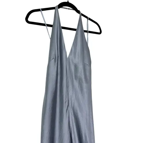 Alexander Wang Wash & Go Wide Leg Jumpsuit in Sky
