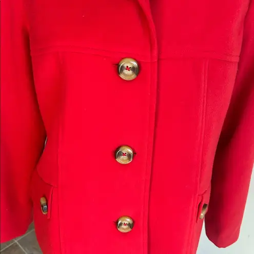 R.Q.T. Red Peacoat Size 12