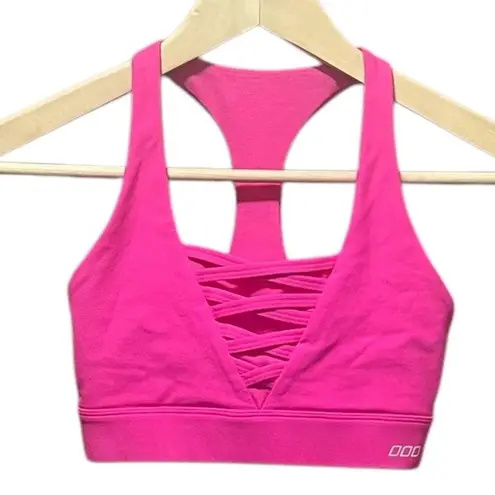 Lorna Jane Stand Out Max Support Bra Babin Pink Size Small