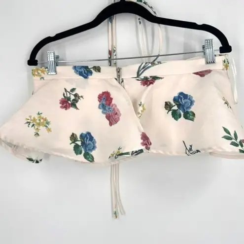 Endless Rose NWT Revolve  Halter Crop Top Penelia Print Size Medium