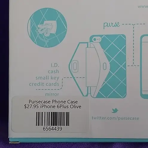 NIB Pursecase for iPhone 6 Plus