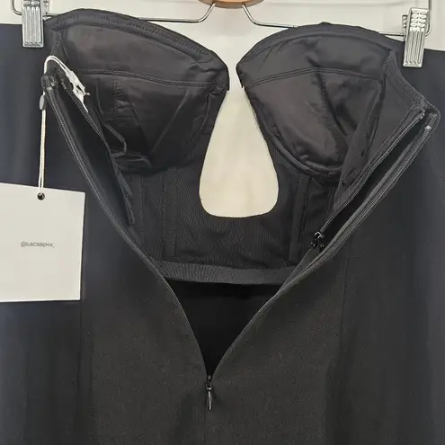 Revolve L'Academie Large Cosme Mini Dress in Black NWT MSRP $268