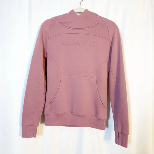 Buffbunny Collection Beyond Pullover Hoodie Cotton Blend - Echinacea Pink Mauve