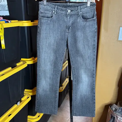 Polo Jeans Co Gray Wash Button Pocket Jeans Size 8