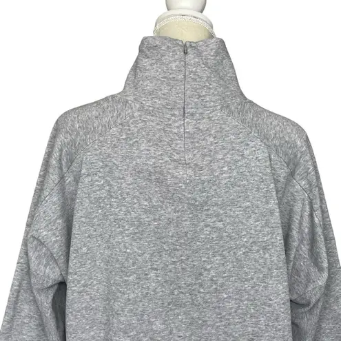 Adidas  Essentials Sweatshirt Comfort Funnel Neck Women’s Size S Grey Athlesuire