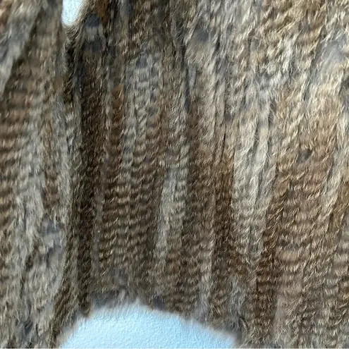 525 America classic fur vest Sz large