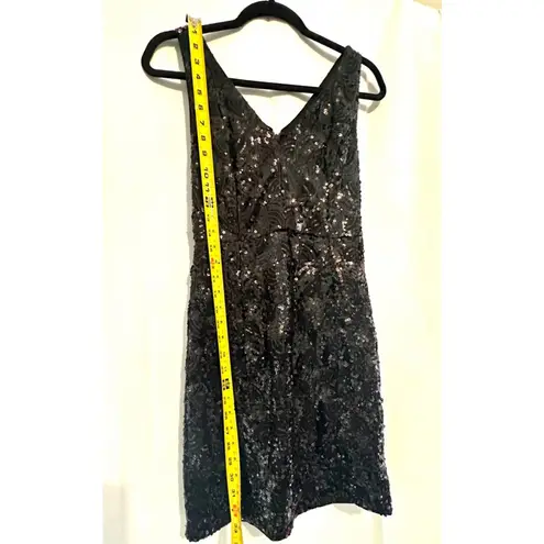 🔥Midnight Nikibiki Black mini Sequined Dress Size S