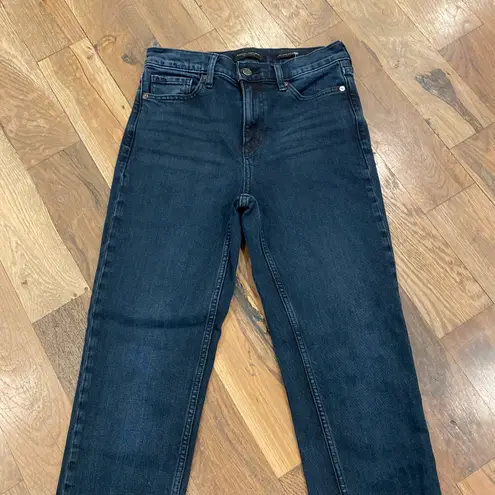 Banana Republic Premium Denim High Rise Straight Jeans Size 26