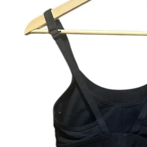 Lorna Jane Black Compress & Compact Sports Bra Size Small